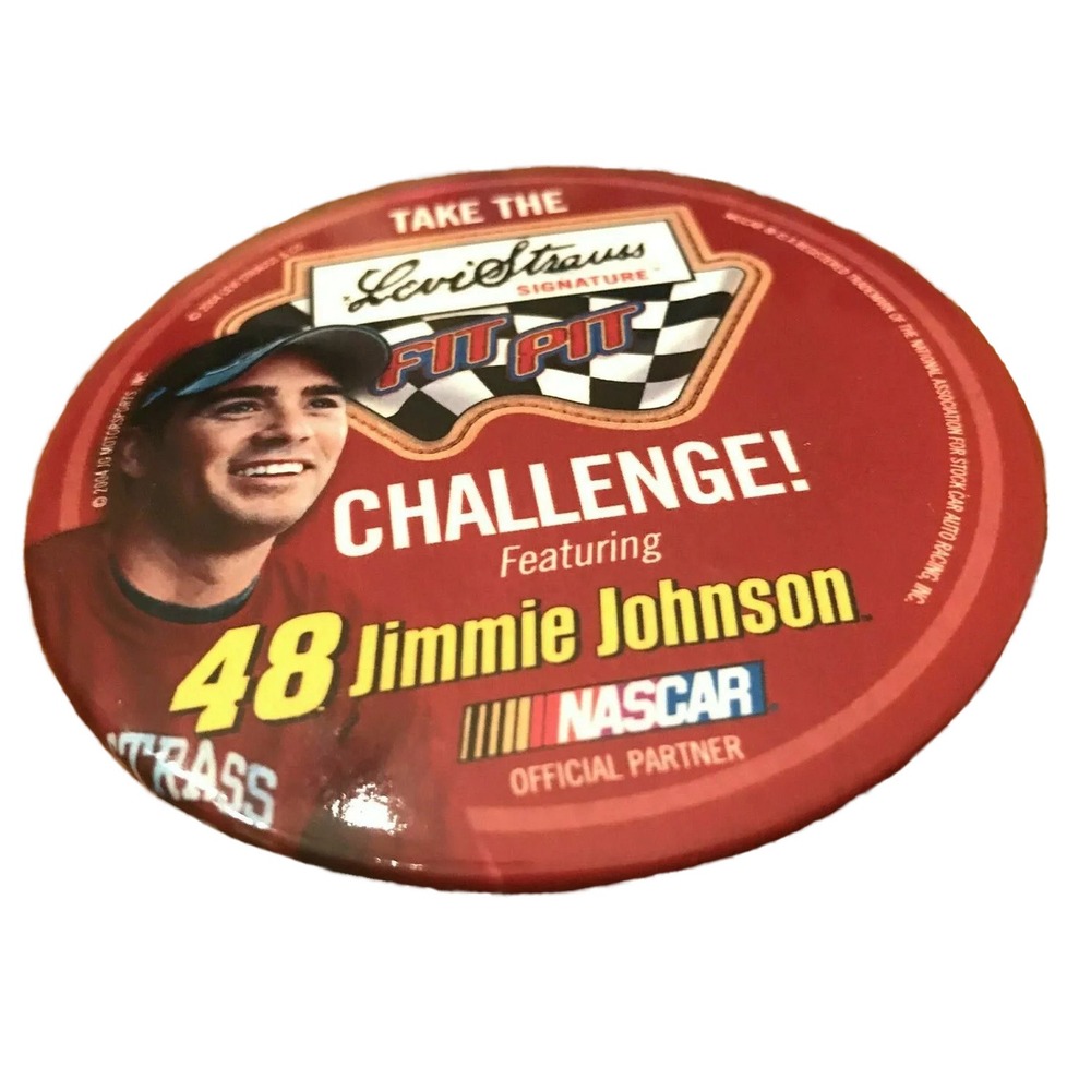 Jimmie Johnson 48 Take the Levi Strauss Challenge Fit Pit 3"